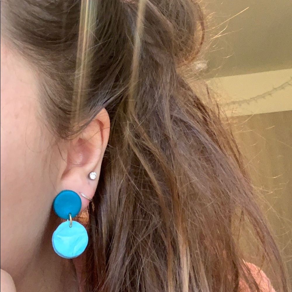 Made by Me; Clay Earrings - Picture 3 of 3